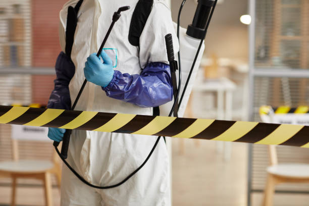 Professional Biohazard Cleanup technician working in Clarkston, WA